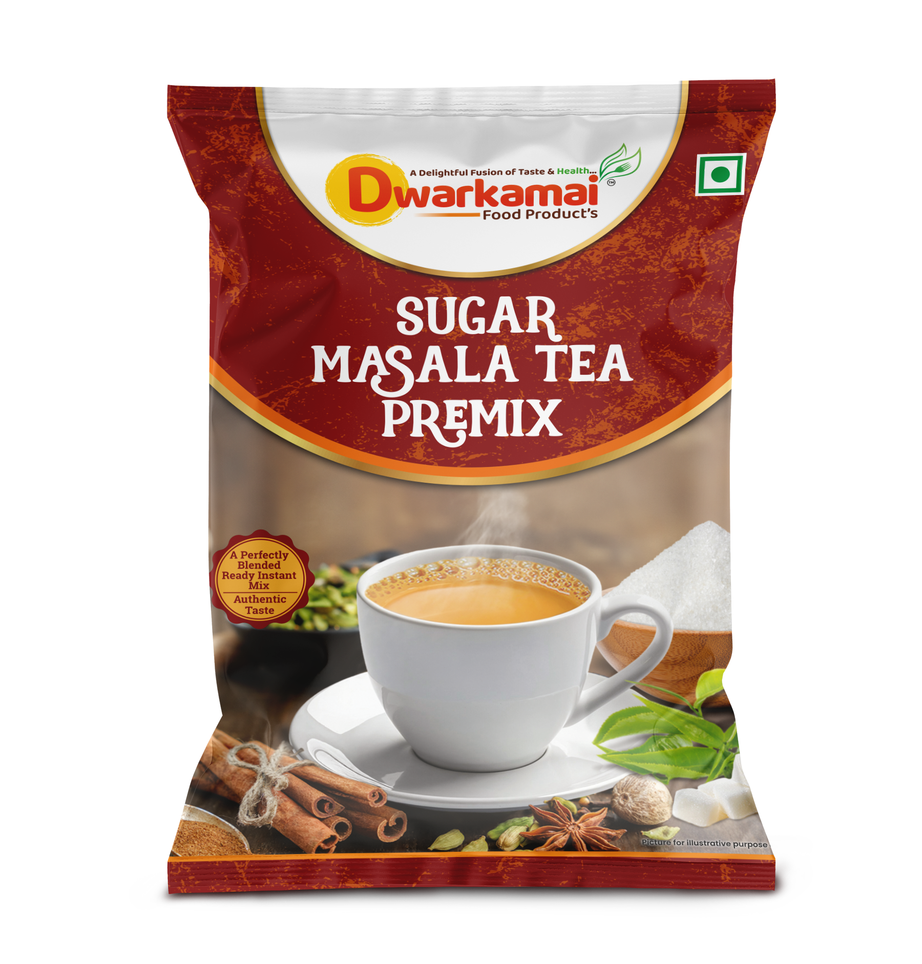 Instant Sugar Masala Tea Premix